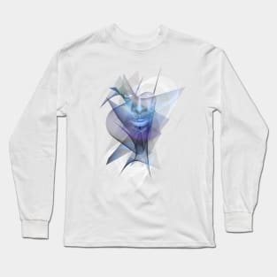 Geometric Design Long Sleeve T-Shirt